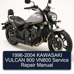 1996-2004 Kawasaki Vulcan 800 VN800 Service Repair Workshop Manual PDF