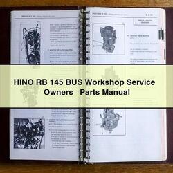 Hino RB 145 BUS Owners Parts Catalog PDF