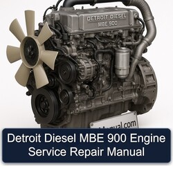 Detroit Diesel MBE 900 Series Engine Service Repair Workshop Manual PDF
