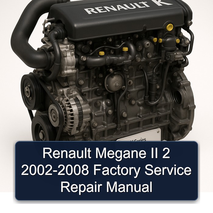 2002-2008 Renault Megane II 2 Service Repair Workshop Manual PDF