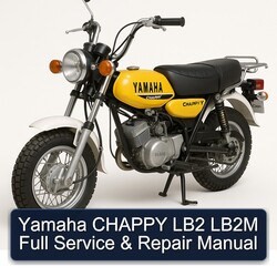 Yamaha Chappy LB2 LB2M Service Repair Workshop Manual PDF