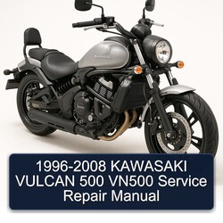 1996-2008 Kawasaki Vulcan 500 VN500 Service Repair Workshop Manual PDF