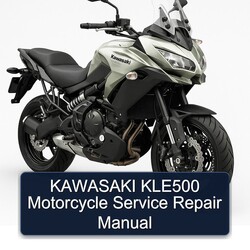 Kawasaki KLE500 Motorcycle Service Repair Workshop Manual PDF
