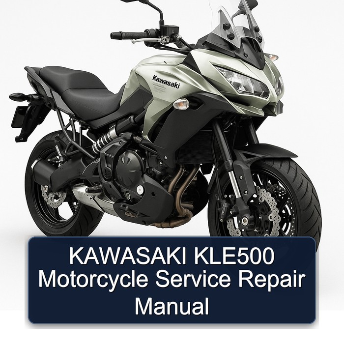 Kawasaki KLE500 Motorcycle Service Repair Workshop Manual PDF