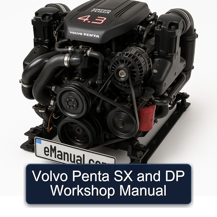 Volvo Penta SX DP Service Repair Workshop Manual PDF