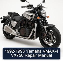 1992-1993 Yamaha Vmax 4 VX750 Service Repair Workshop Manual PDF