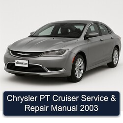 2003 Chrysler PT Cruiser Service Repair Workshop Manual PDF