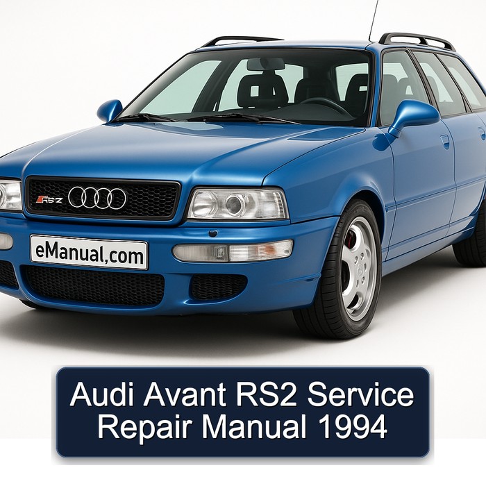 1994 Audi RS2 Avant Service Repair Workshop Manual PDF