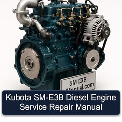 Kubota SM-E3B Diesel Engine Service Repair Workshop Manual PDF