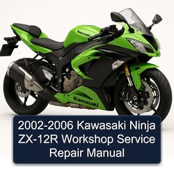 2002-2006 Kawasaki Ninja ZX-12R Service Repair Workshop Manual PDF