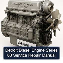 Detroit Diesel 60 Series Engine Service Repair Workshop Manual PDF