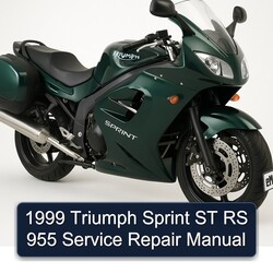 1999 Triumph Sprint ST RS 955 Service Repair Workshop Manual PDF