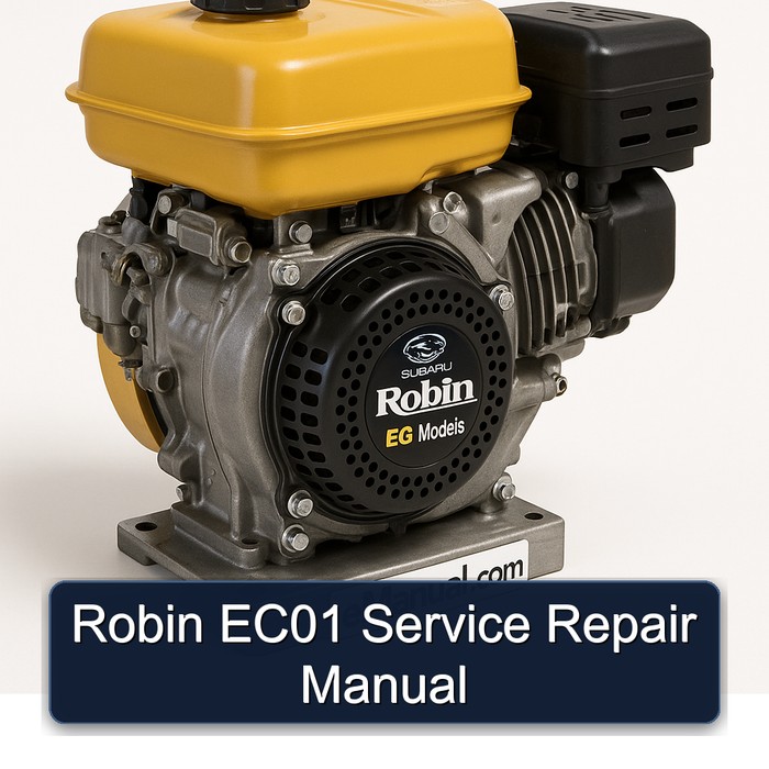 Subaru Robin EC Models EC01 Service Repair Workshop Manual PDF