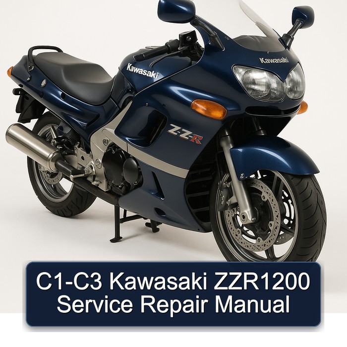 Kawasaki ZZ R Series C1-C3 ZZR1200 Service Repair Workshop Manual PDF
