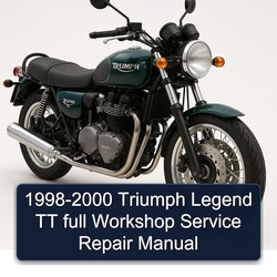 1998-2000 Triumph Legend TT Service Repair Workshop Manual PDF