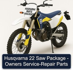 Husqvarna Parts Catalogues 22 Saw Package - Owners Service Repair Workshop Manual PDF