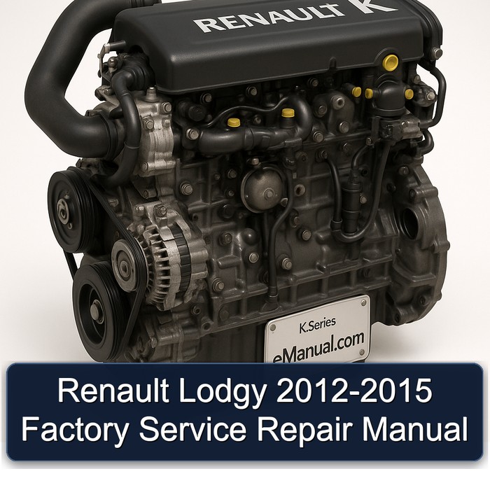 2012-2015 Renault K Series Lodgy Service Repair Workshop Manual PDF