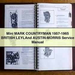 1957-1965 Austin Morris Mini Mark Countryman - British Leyland Austin-morris Service Repair Workshop Manual PDF