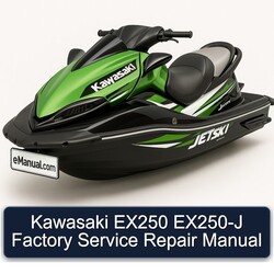 Kawasaki EX250 EX250-J Service Repair Workshop Manual PDF