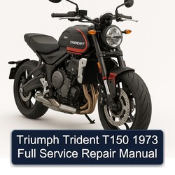 1973 Triumph Trident T150 Service Repair Workshop Manual PDF
