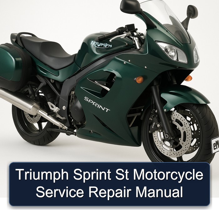 Triumph Sprint St Motorcycle Service Repair Workshop Manual PDF