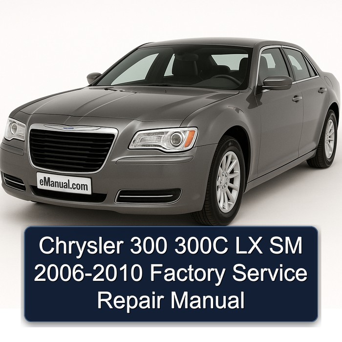 2006-2010 Chrysler LX 300 300C SM Service Repair Workshop Manual PDF