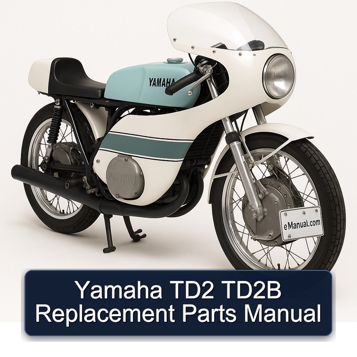 Yamaha TD2 TD2B Replacement Parts Catalog PDF