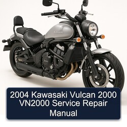 2000-2004 Kawasaki Vulcan VN2000 Service Repair Workshop Manual PDF