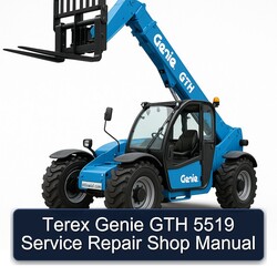 Terex Genie GTH 5519 Shop Service Repair Workshop Manual PDF