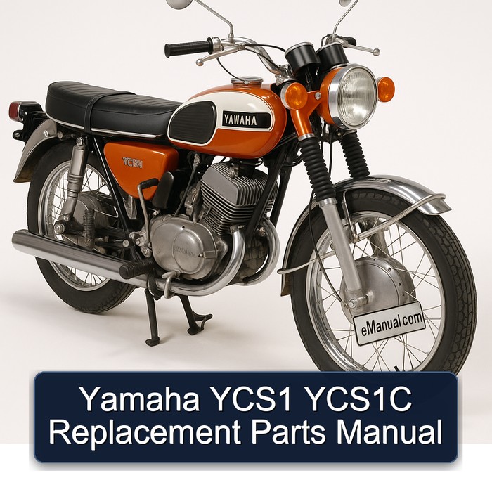 Yamaha YCS1 YCS1C Replacement Parts Catalog PDF
