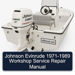 1971-1989 Johnson Evinrude Service Repair Workshop Manual PDF