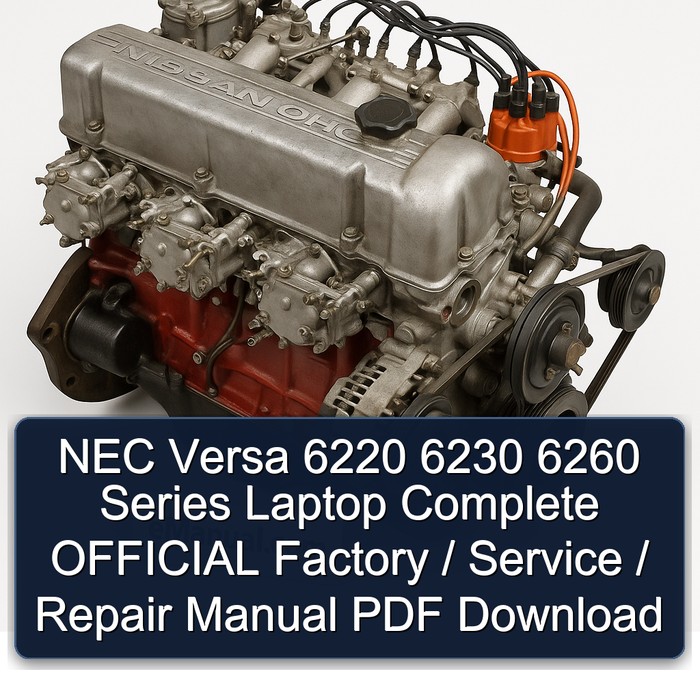Datsun L Series & Z NEC Versa 6220 6230 6260 Laptop Official / Service Repair Workshop Manual PDF