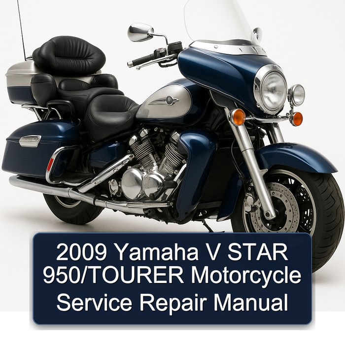 2009 Yamaha V Star 950/tourer Motorcycle Service Repair Workshop Manual PDF