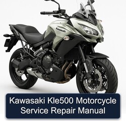 Kawasaki KLE500 Motorcycle Service Repair Workshop Manual PDF