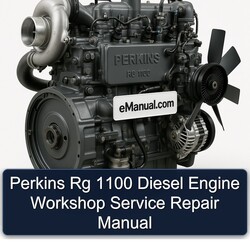 Perkins RG 1100 Diesel Engine Service Repair Workshop Manual PDF