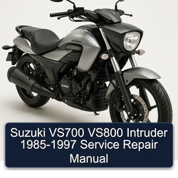 1985-1997 Suzuki Intruder VS700 VS800 Service Repair Workshop Manual PDF