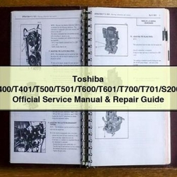 Manual de Servicio y Reparación Oficial Toshiba TLP-T400/T401/T500/T501/T600/T601/T700/T701/S200/S201 (PDF)