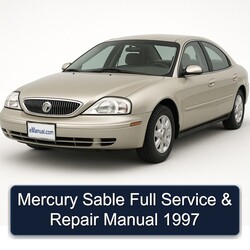 1997 Mercury Sable Service Repair Workshop Manual PDF