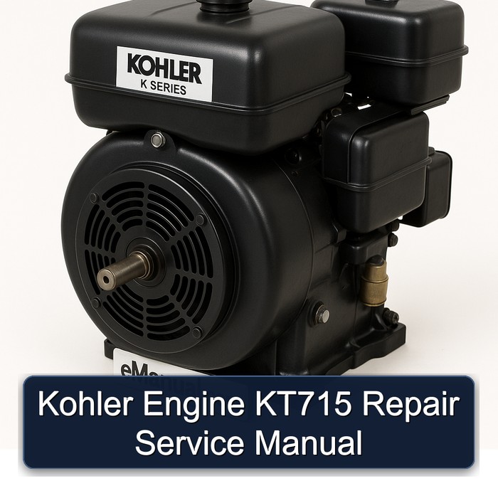 Kohler K Series Engine KT715 Service Repair Workshop Manual PDF