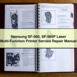 Samsung SF-560 SF-565P Laser Multi-function Printer Service Repair Workshop Manual PDF