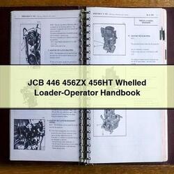JCB 446 456ZX 456HT Whelled Loader-operator Service Repair Workshop Manual PDF