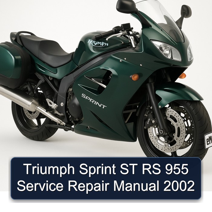 2002 Triumph Sprint ST RS 955 Service Repair Workshop Manual PDF