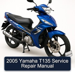 2005 Yamaha T135 Service Repair Workshop Manual PDF