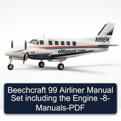 Beechcraft 99 Airliner Set Including Engine -8 Service Repair Workshop Manual PDF