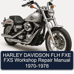 1970-1978 Harley Davidson FLH FXE FXS Service Repair Workshop Manual PDF