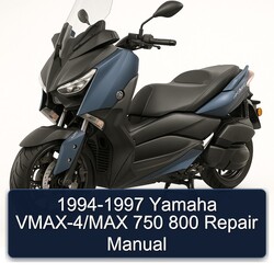 1994-1997 Yamaha Vmax 4/max 750 800 Service Repair Workshop Manual PDF