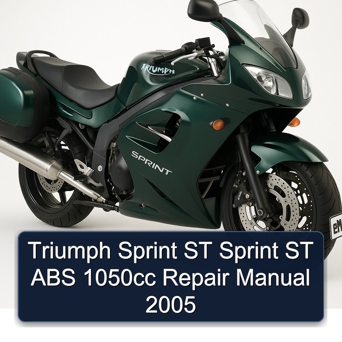 2005 Triumph Sprint ST ABS 1050CC Service Repair Workshop Manual PDF