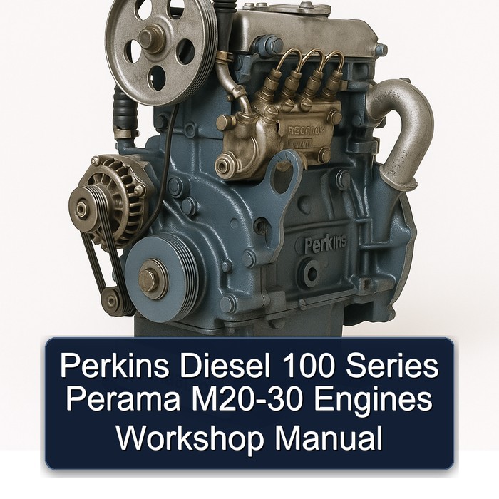 Perkins 100 Series Diesel Perama M20-30 Engines Service Repair Workshop Manual PDF