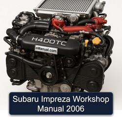 2006 Subaru Impreza Service Repair Workshop Manual PDF