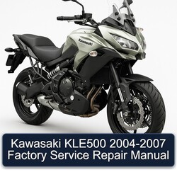 2004-2007 Kawasaki Versys KLE500 Service Repair Workshop Manual PDF